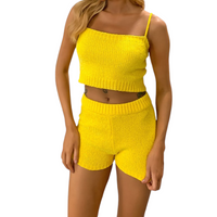 Cropped Elastic Set