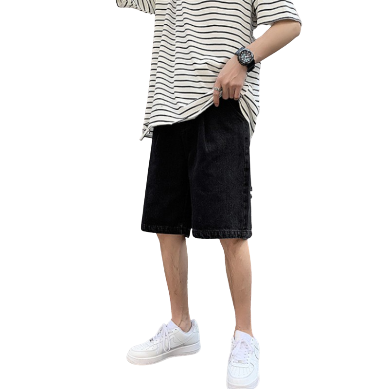 Hole Denim Shorts