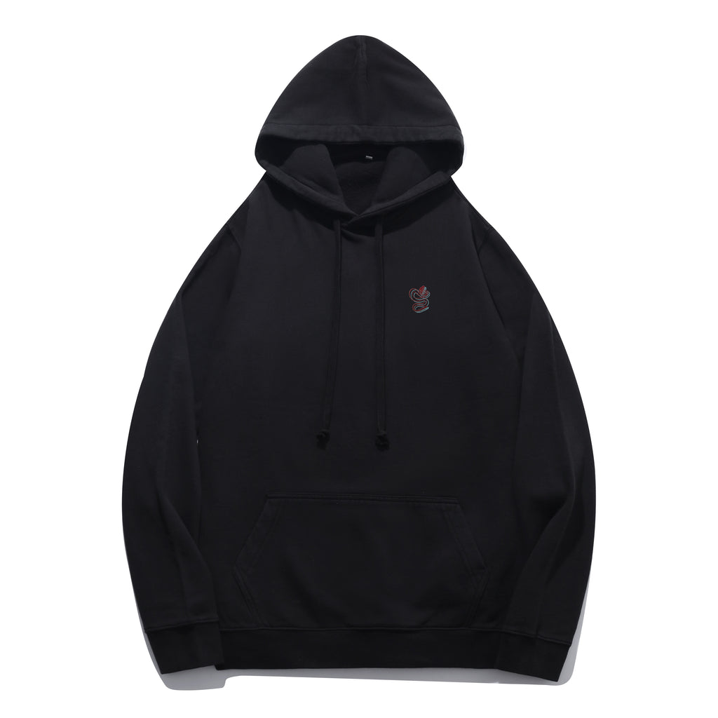 B&R Snake Embroidered Hoodie
