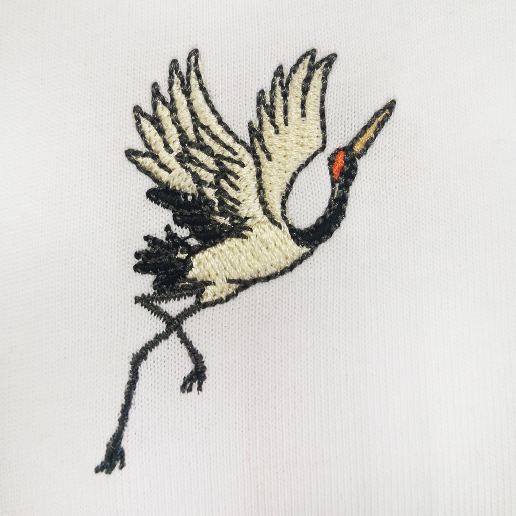 Heron Embroidered Oversized Sweatshirt