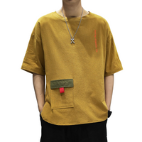 Oversized Cotton Blend T-Shirt