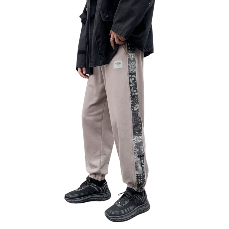 Flower Detailed Loose Joggers