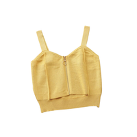 Zipper Up Crop Top