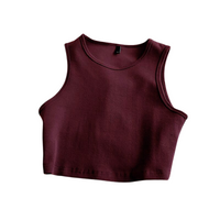 Urban Elastic Sleeveless Top