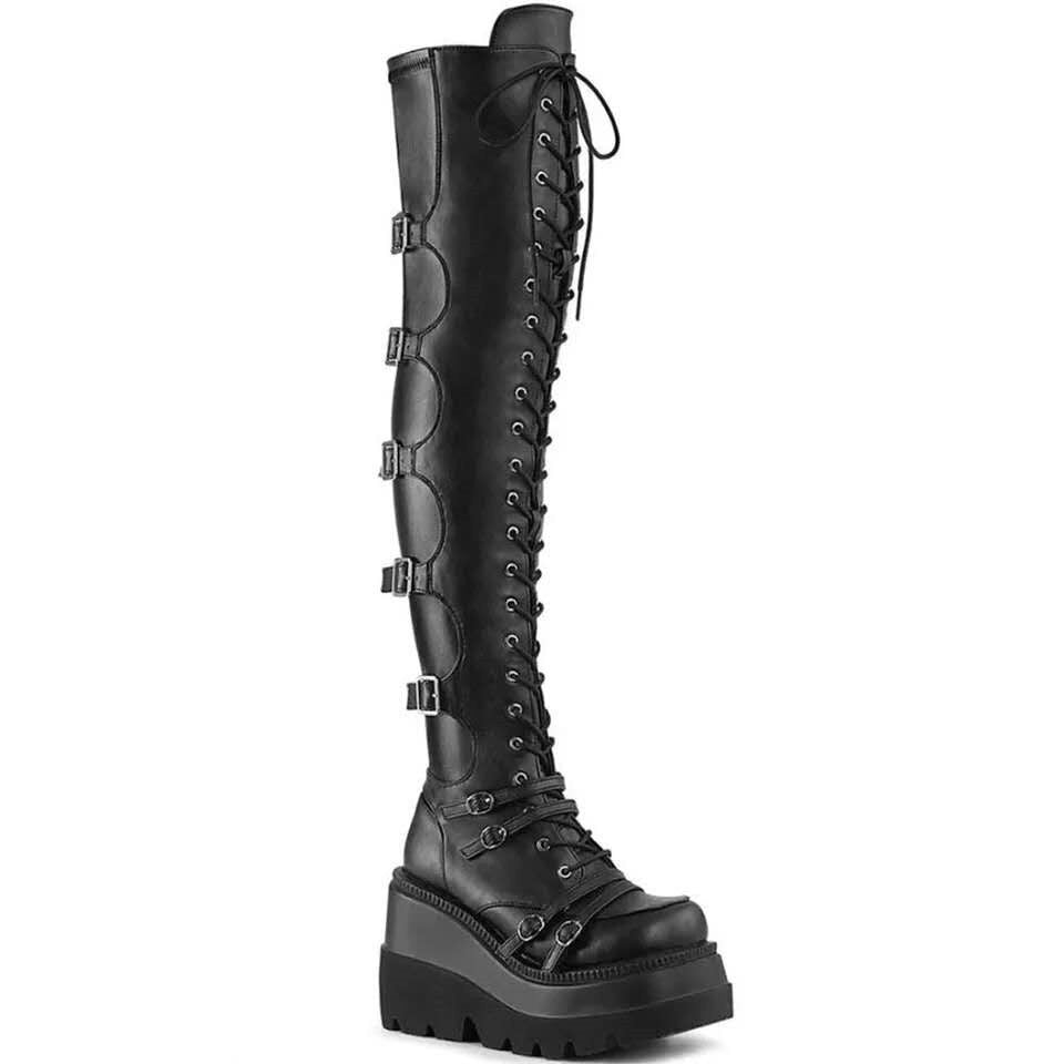 High Black Boots