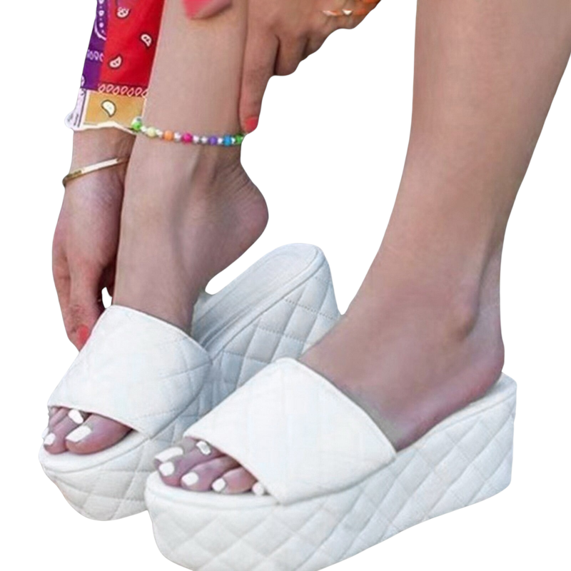 Heeled Streetwear Slippers