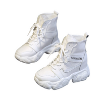 Simple Ankle-High Sneakers