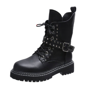 Black Military Boots