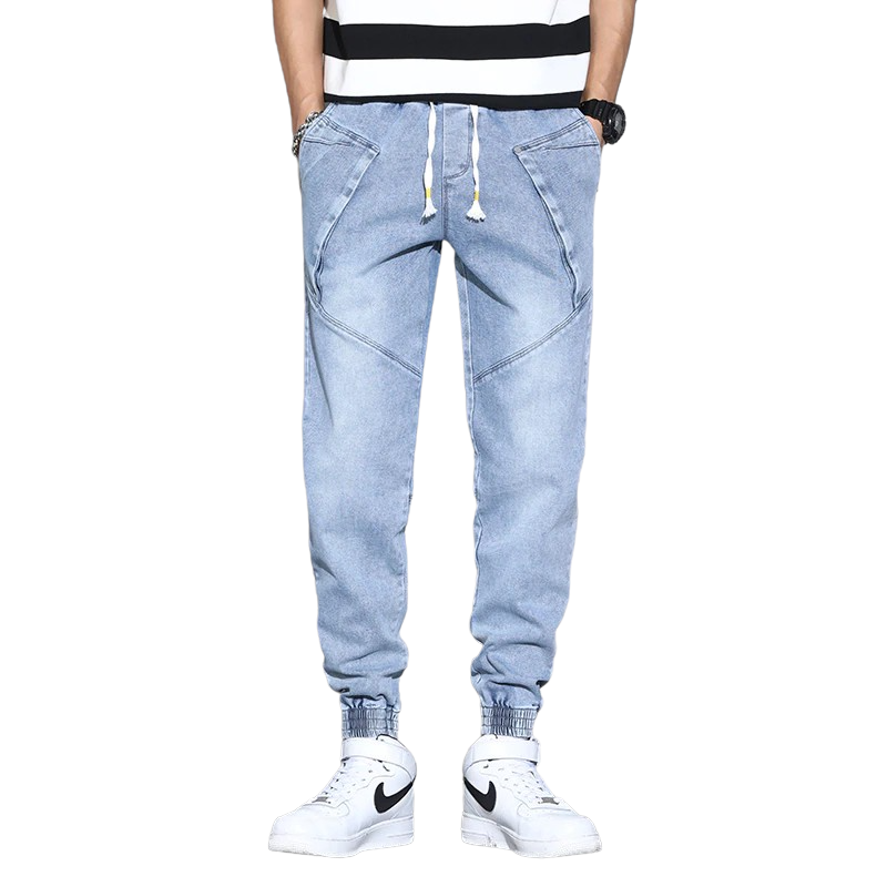 Ankle-Length Baggy Jeans