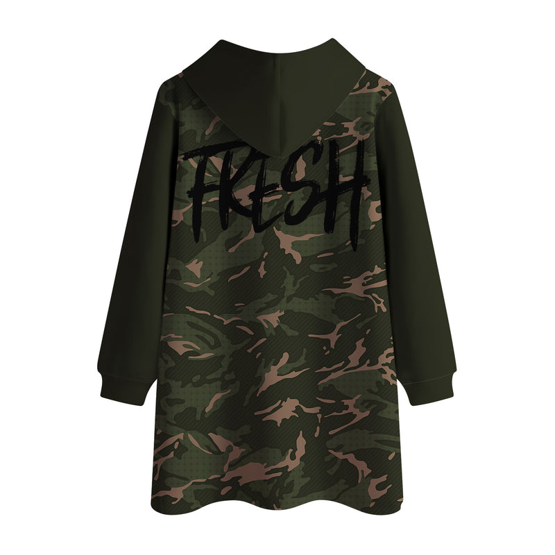 Fresh Long Hooded Jacket