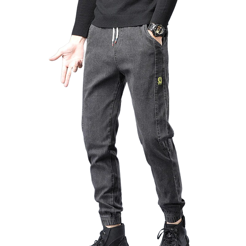 Elastic Jeans Joggers