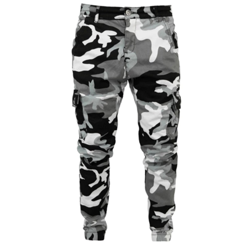 Slim Fit Camouflage Joggers