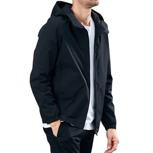 Casual Windbreaker Hooded Jacket