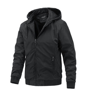 Slim Fit Hooded Jacket