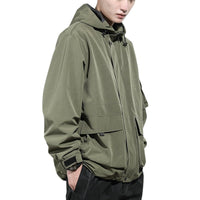 Double Pocket Windbreaker Jacket