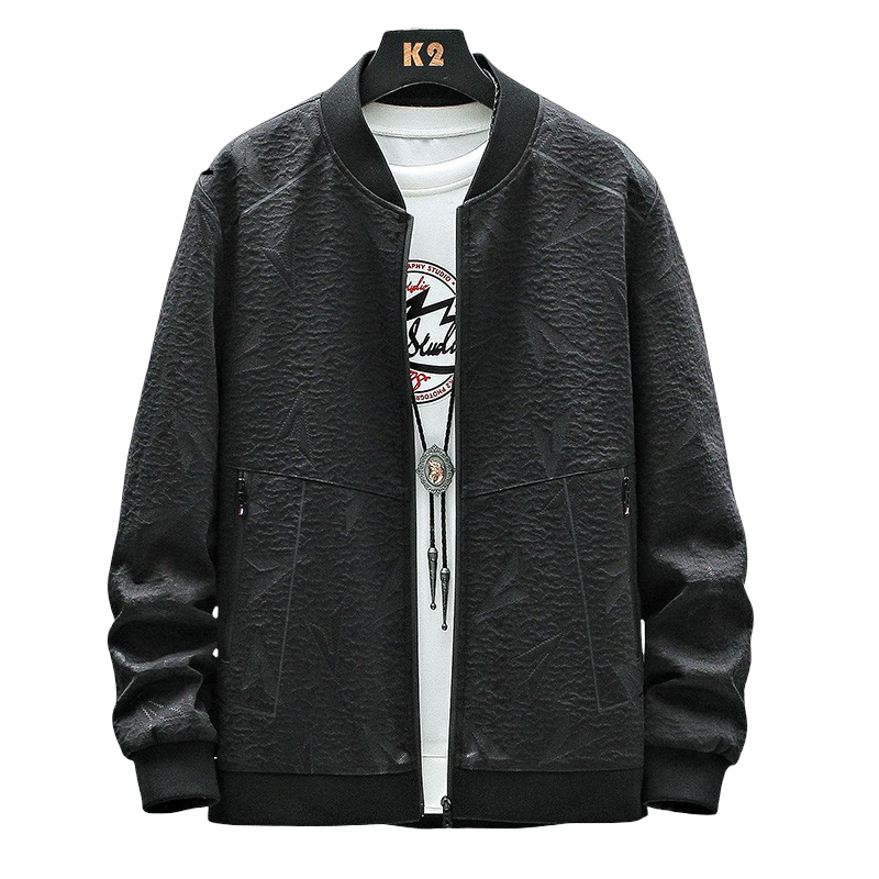 Solid Fashionable Jacket