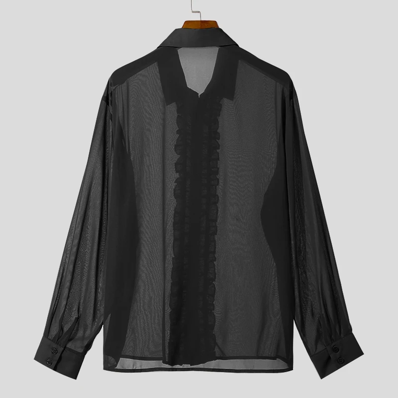 Frill Detail Long Sleeve Shirt
