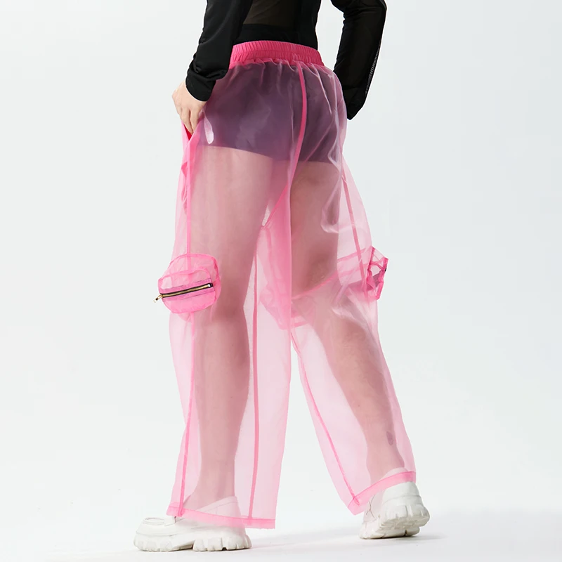 Transparent Mesh Pants Streetpit