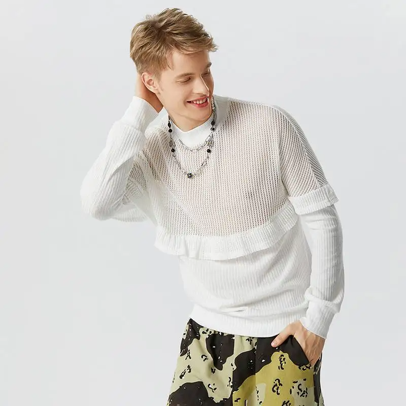 Elegant Weave Knit Sweater
