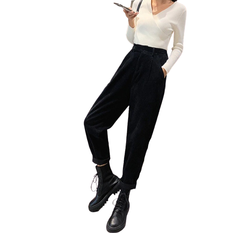 Corduroy Harem Pants