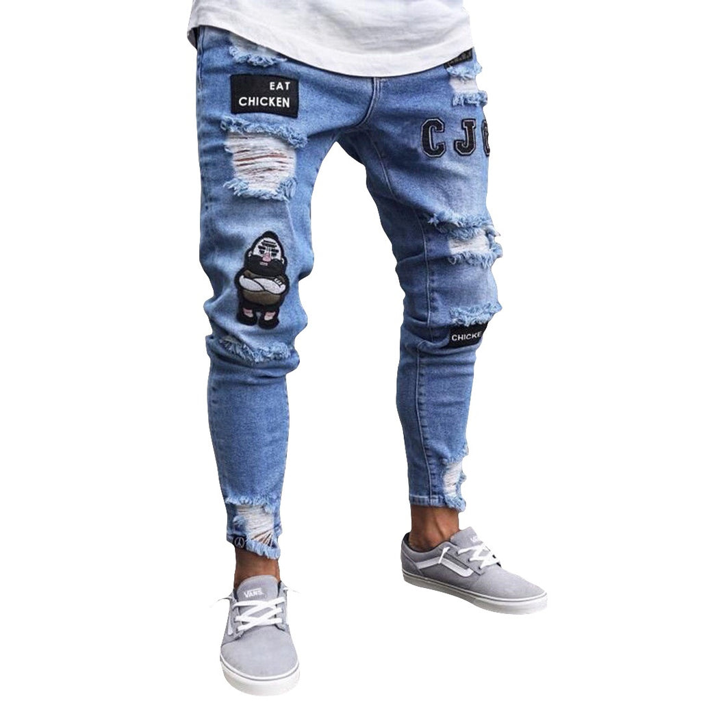 High Detailed Slim Fit Jeans
