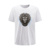 Masked Tribal Lion Oversized T-Shirt