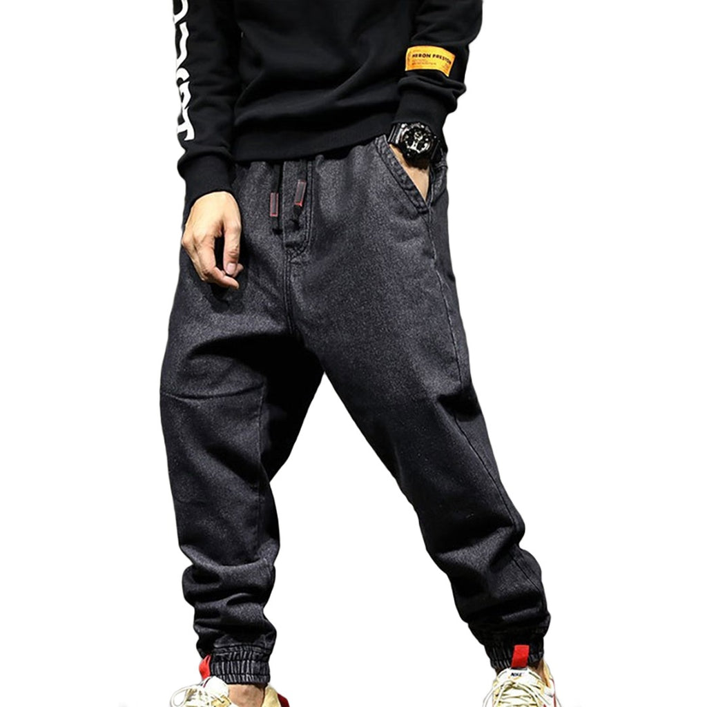 Black Jogger Jeans