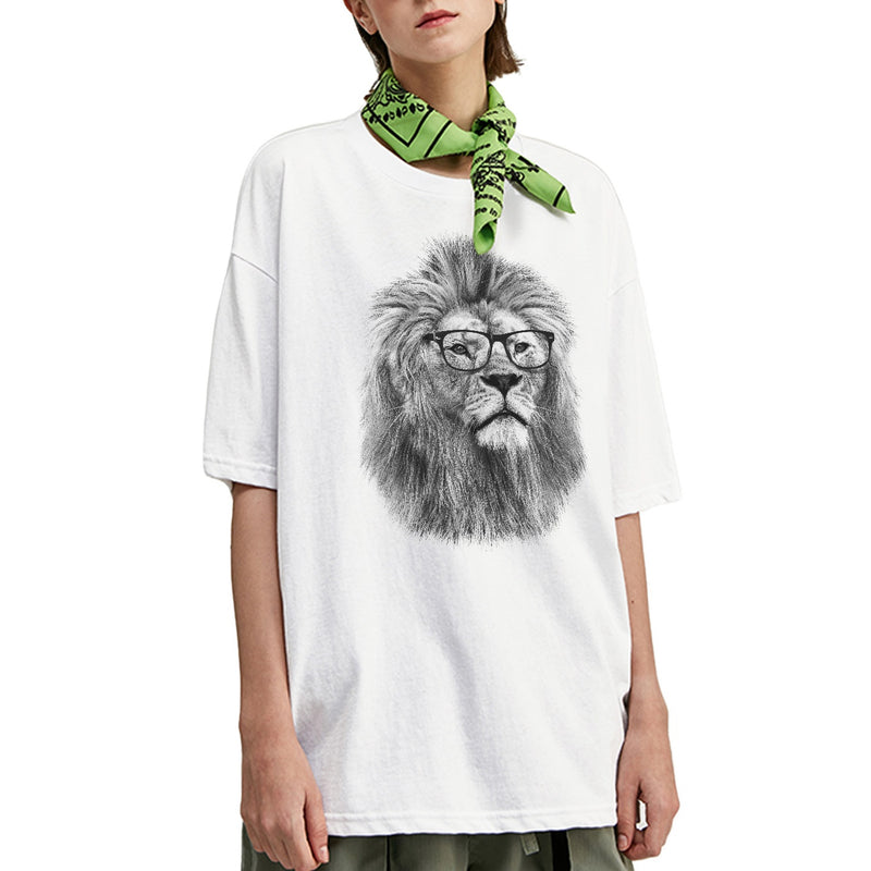 Philosopher Lion V3 Oversized T-Shirt