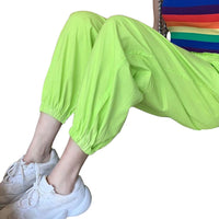 High Waist Neon Pants