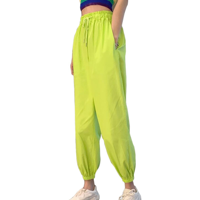 High Waist Neon Pants