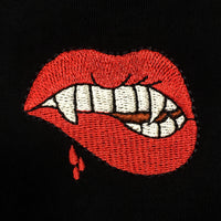 Vampire Embroidered T-Shirt
